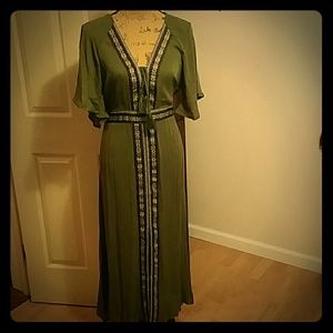 Very beautiful bohemian style maxi dress!!